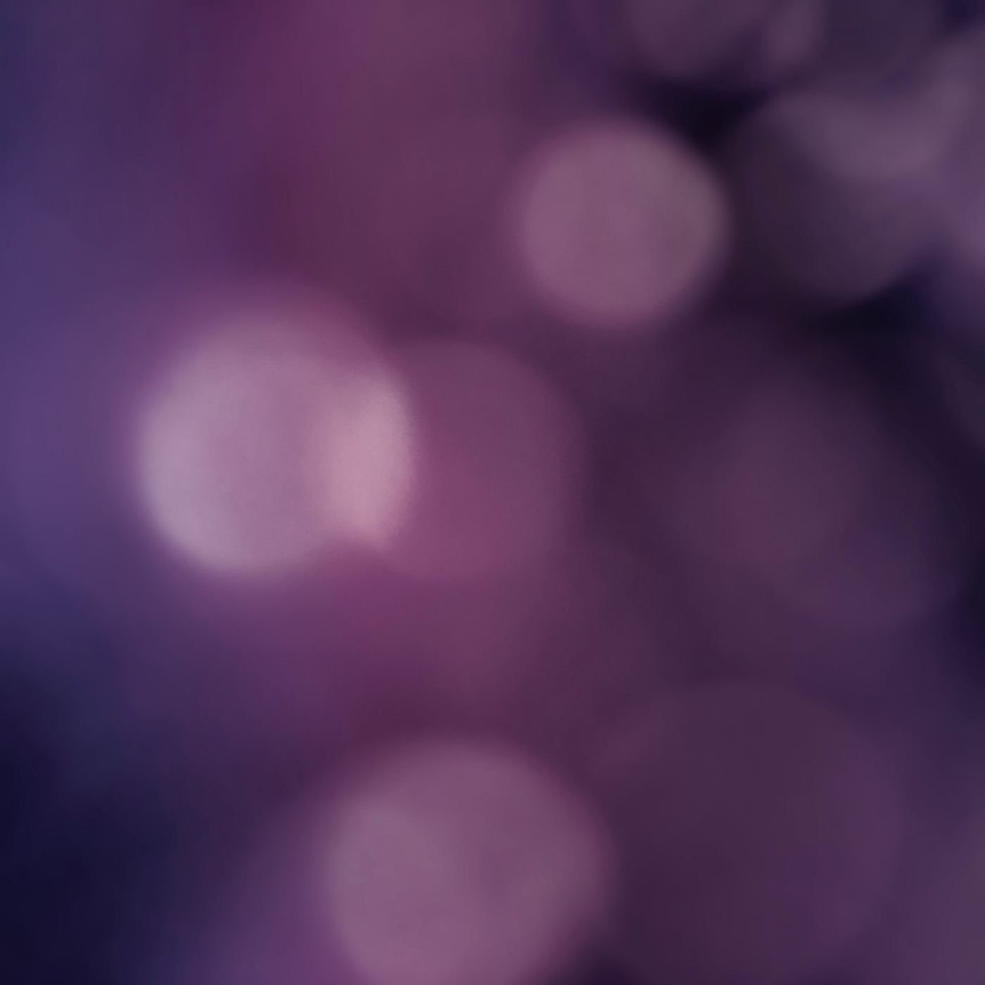 Soft violet circles of light
